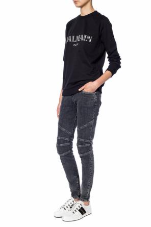 Bluza z nadrukowanym logo, zdjęcie 2 Bluza z nadrukowanym logo od Balmain